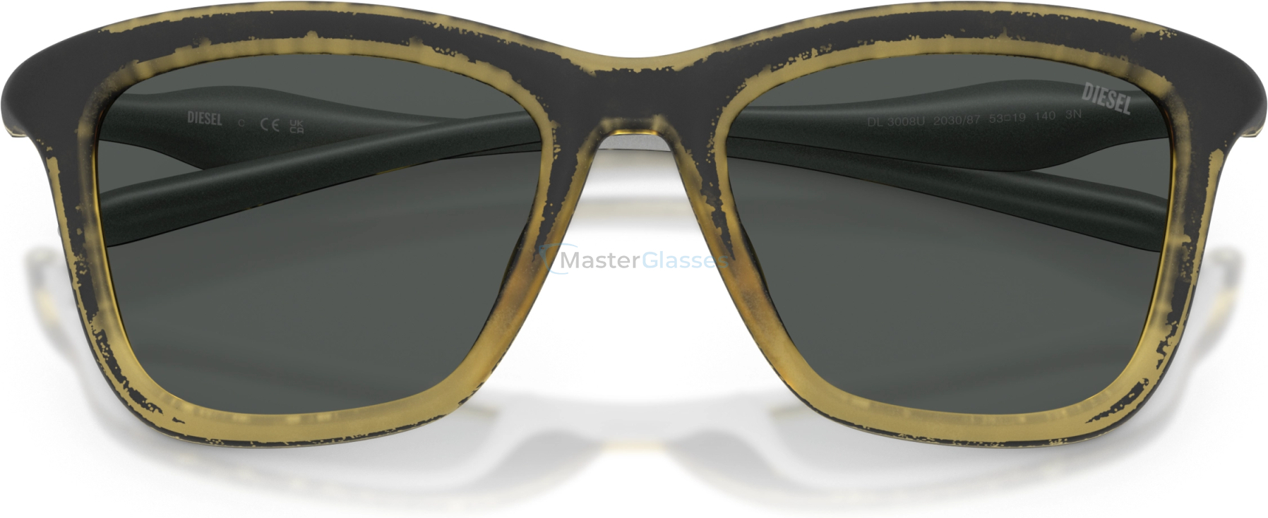 Солнцезащитные очки Diesel DL3008U 203087 Yellow