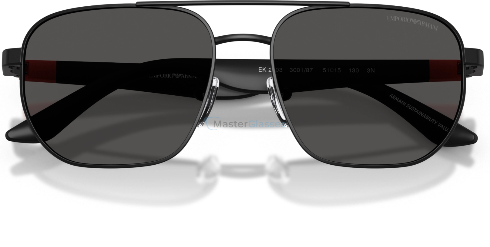 Детские солнцезащитные очки Emporio Armani EK2003 300187 Black