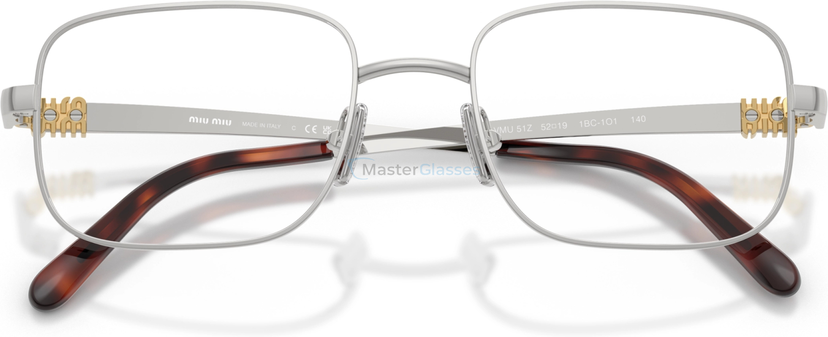Оправа Miu Miu MU 51ZV 1BC1O1 Silver
