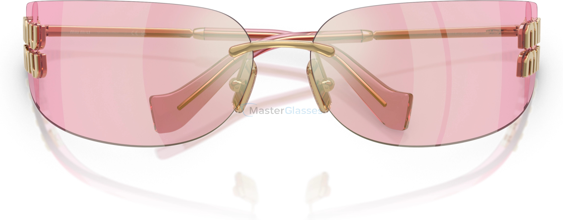Солнцезащитные очки Miu Miu MU A51S 5AK90Y Gold