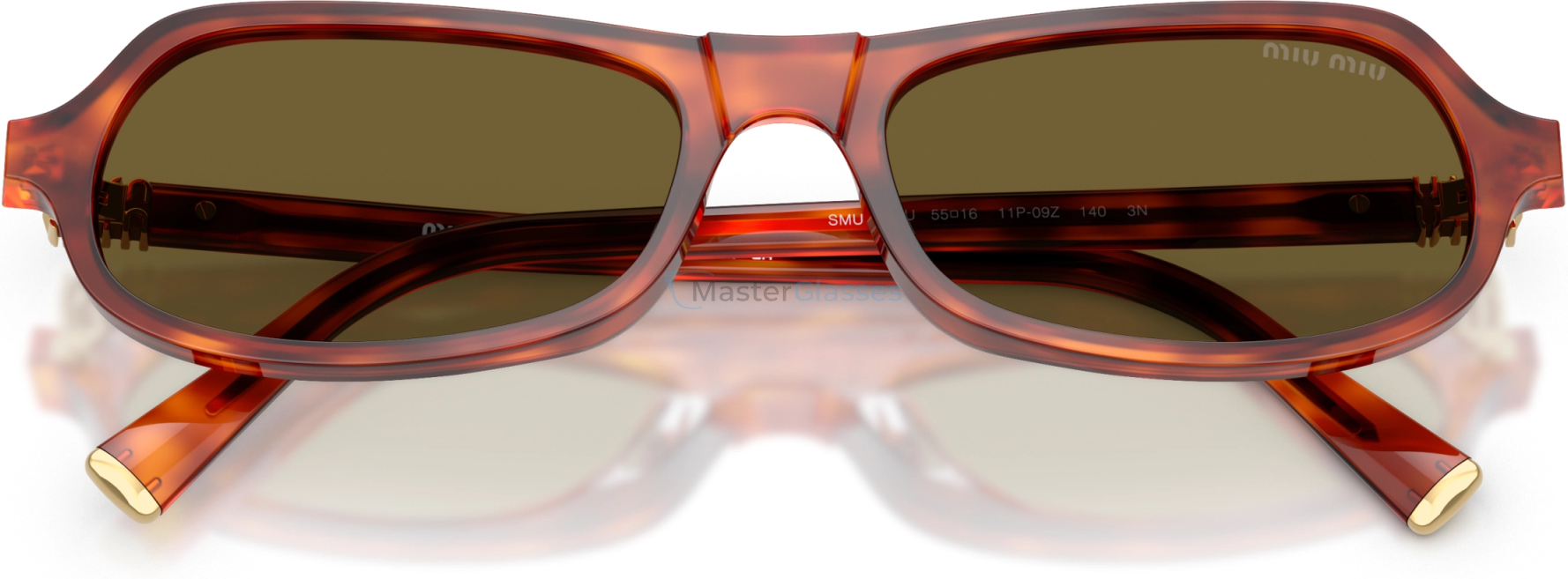 Солнцезащитные очки Miu Miu MU B10SU 11P09Z Brown
