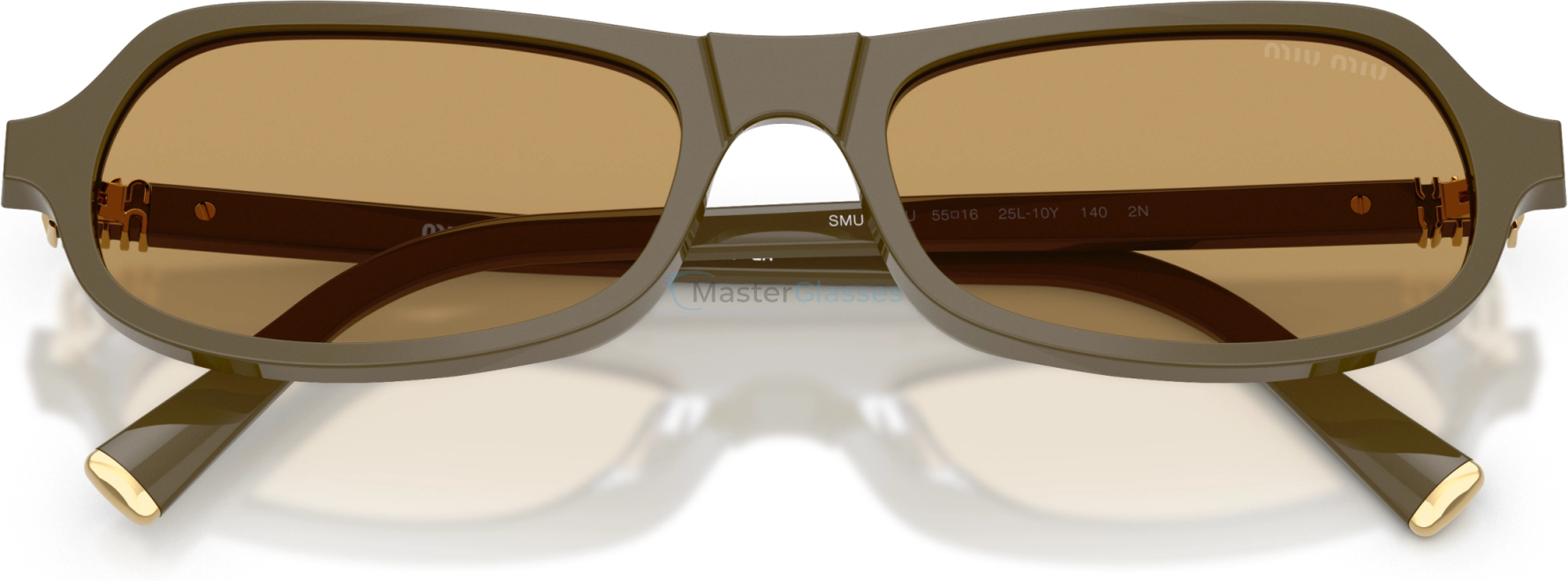 Солнцезащитные очки Miu Miu MU B10SU 25L10Y Green