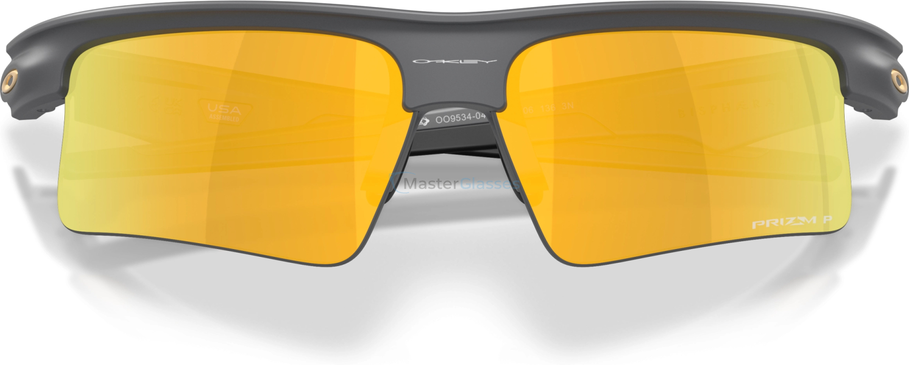 Солнцезащитные очки Oakley BISPHAERA SPEED OO9534 953403 Grey
