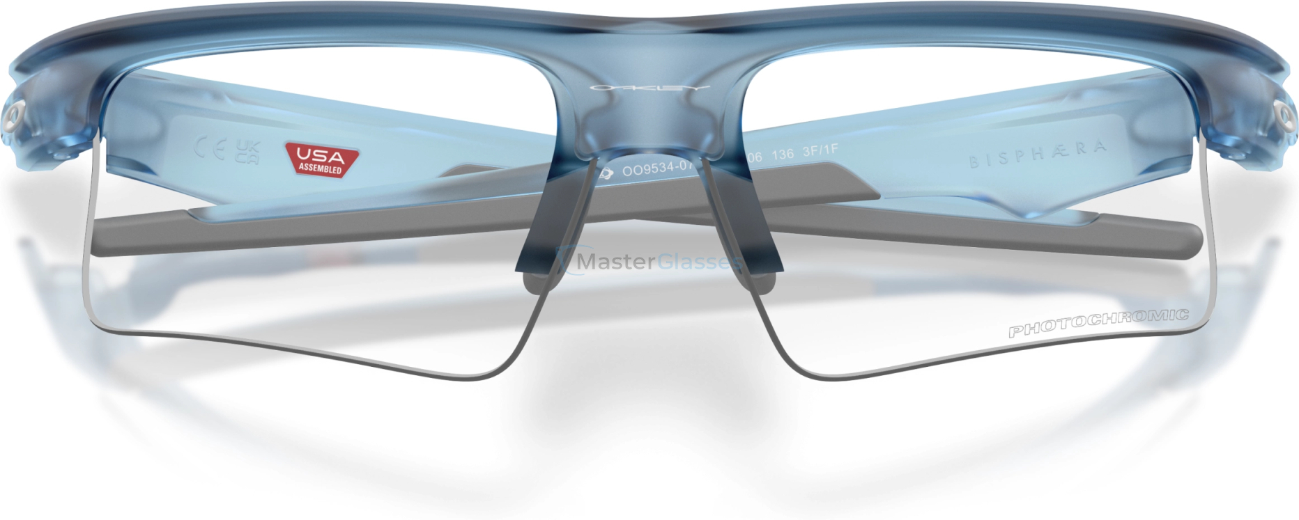 Солнцезащитные очки Oakley BISPHAERA SPEED OO9534 953407 Blue