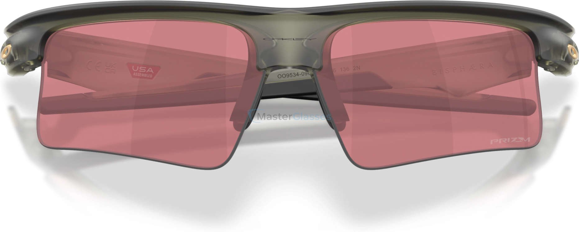 Солнцезащитные очки Oakley BISPHAERA SPEED OO9534 953409 Green