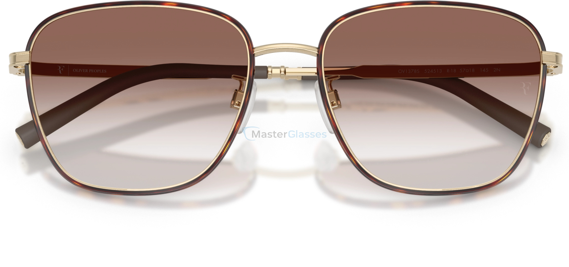 Солнцезащитные очки Oliver Peoples R-18 OV1378S 524513 Gold