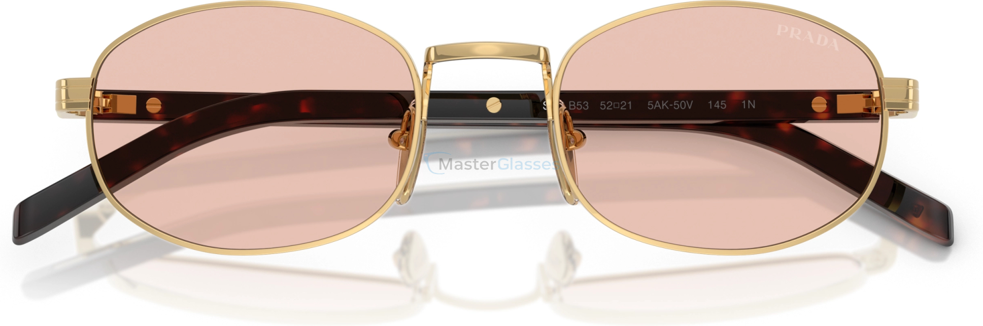 Солнцезащитные очки Prada PR B53S 5AK50V Gold