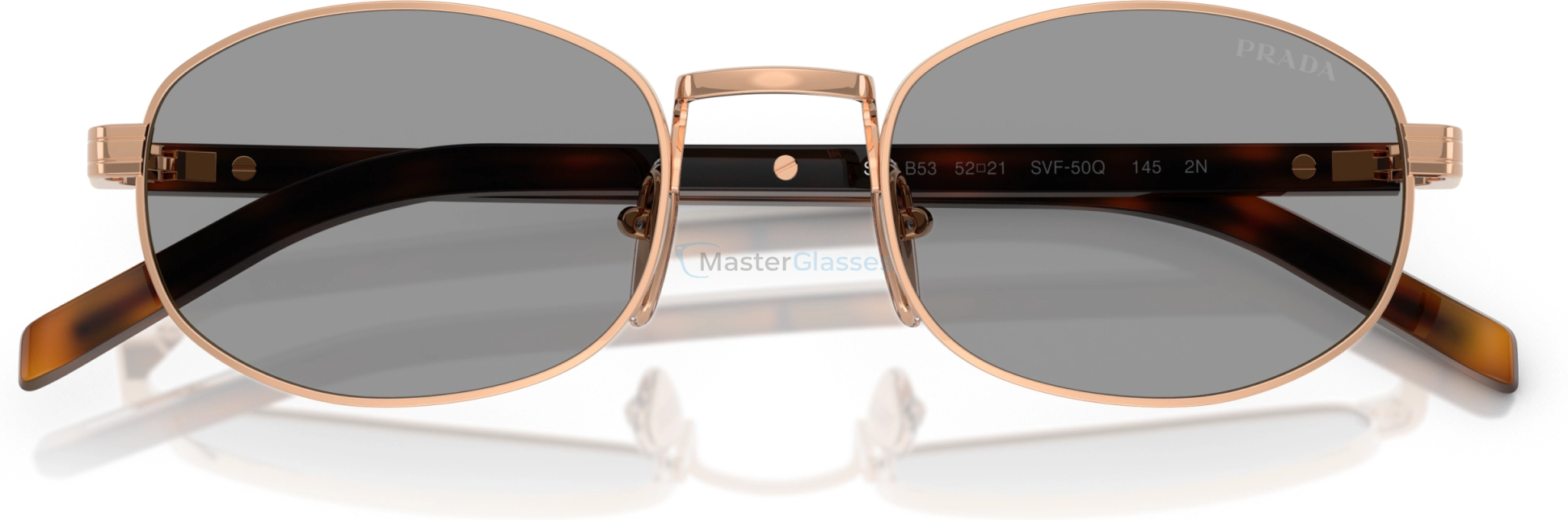 Солнцезащитные очки Prada PR B53S SVF50Q Gold