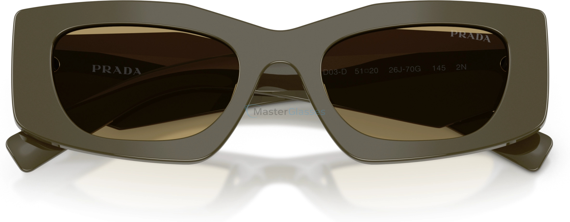Солнцезащитные очки Prada PR D03SD 26J70G Green