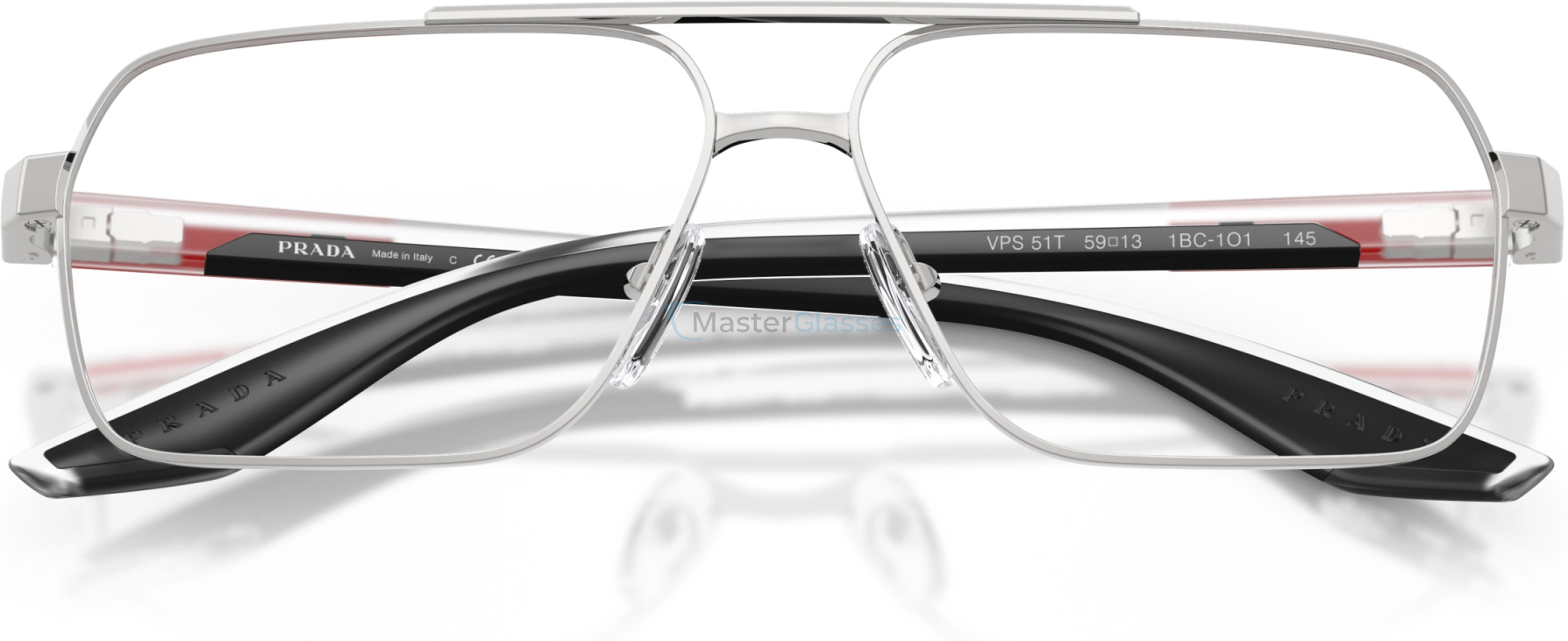 Оправа Prada Linea Rossa PS 51TV 1BC1O1 Silver
