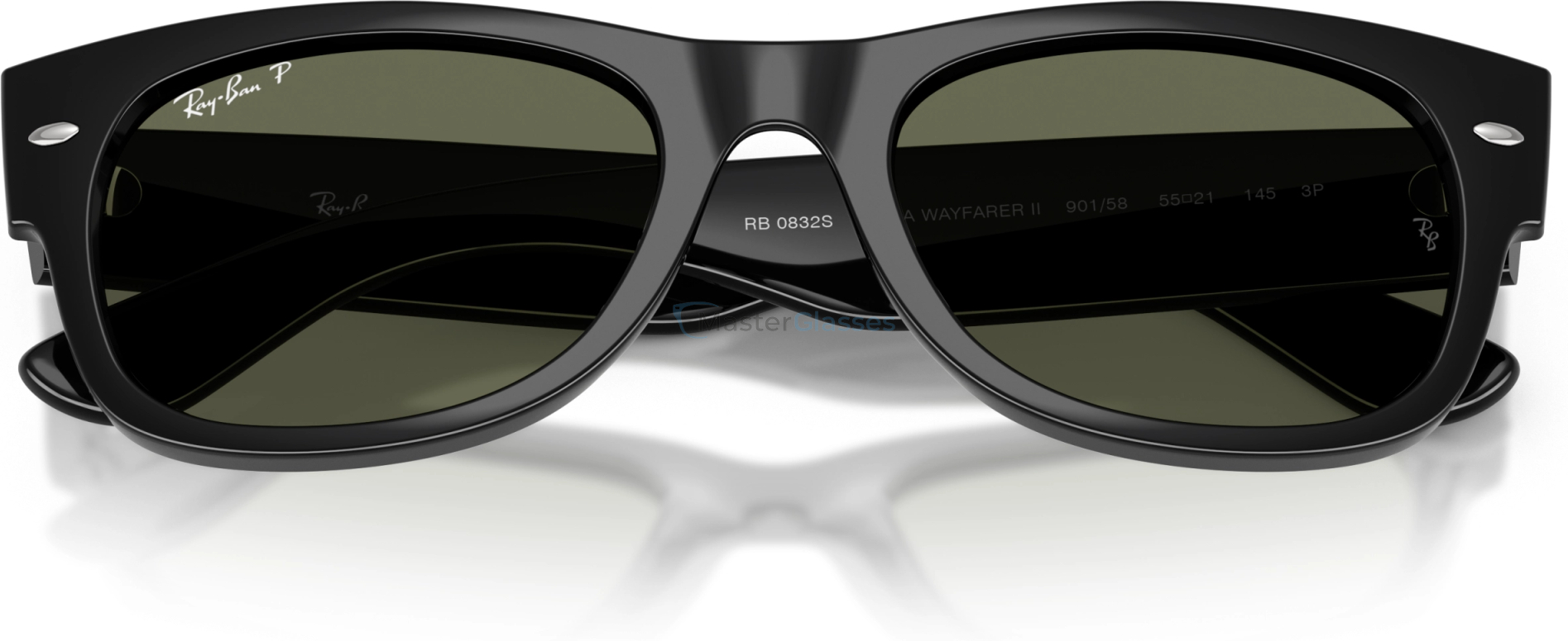 Солнцезащитные очки Ray-Ban MEGA WAYFARER II RB0832S 901/58 Black
