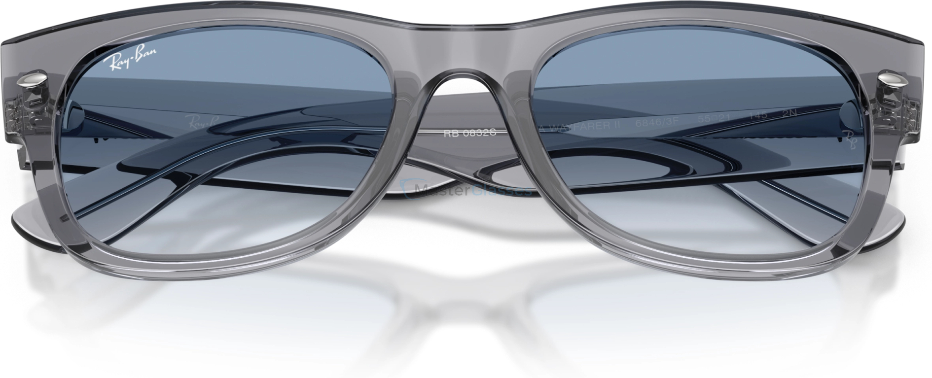 Солнцезащитные очки Ray-Ban MEGA WAYFARER II RB0832S 68463F Grey