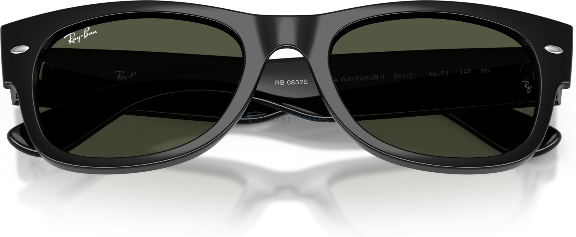Солнцезащитные очки Ray-Ban MEGA WAYFARER II RB0832S 901/31 Black