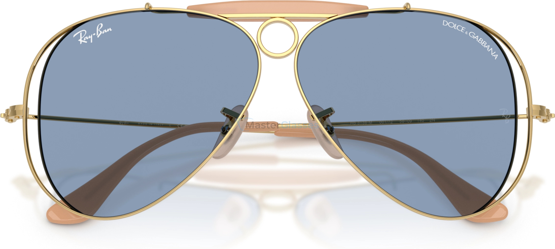 Солнцезащитные очки Ray-Ban RB3138M 001/72 Gold