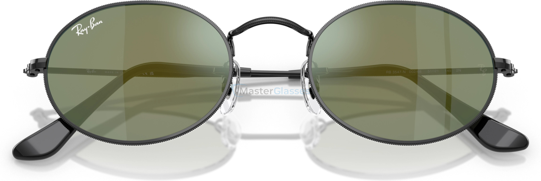 Солнцезащитные очки Ray-Ban OVAL RB3547N 002/68 Black