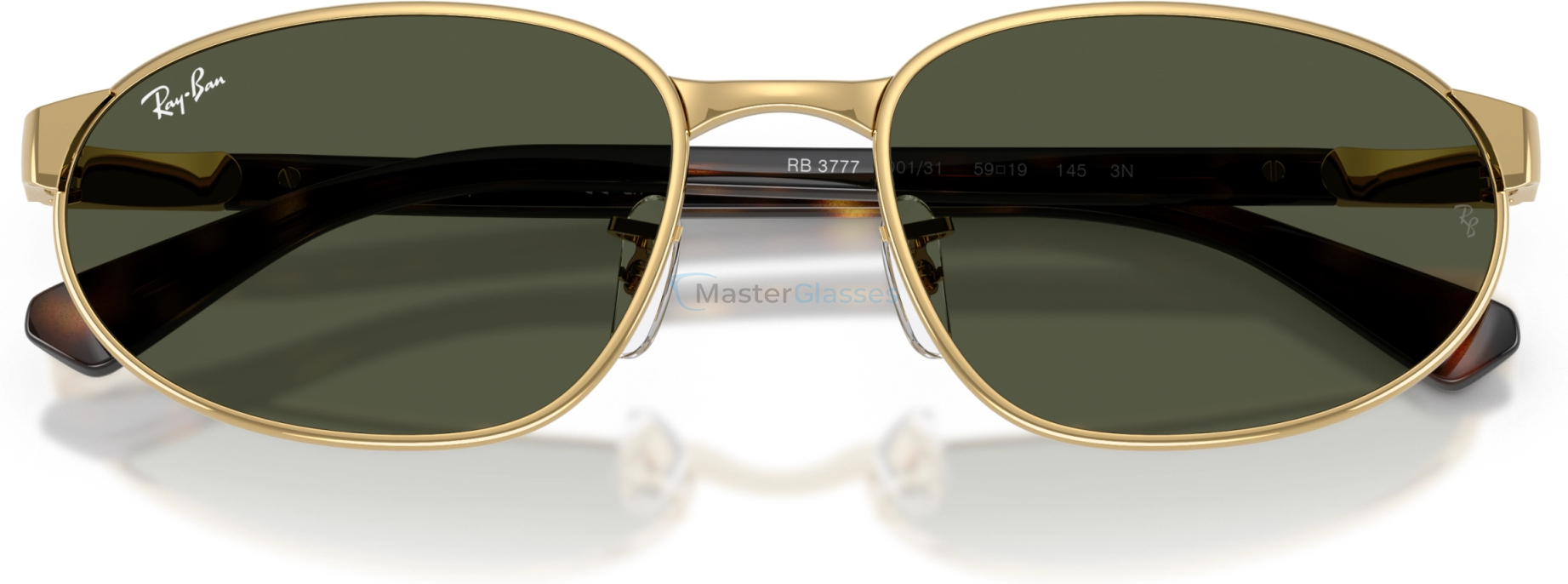Солнцезащитные очки Ray-Ban RB3777 001/31 Gold