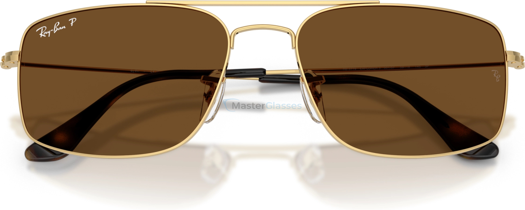 Солнцезащитные очки Ray-Ban EXPLORER 3 RB3779 001/57 Gold