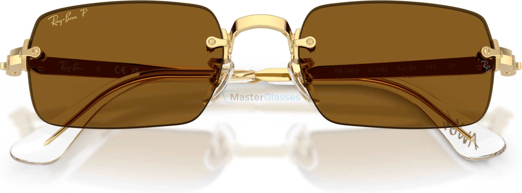 Солнцезащитные очки Ray-Ban RB3928 001/83 Gold