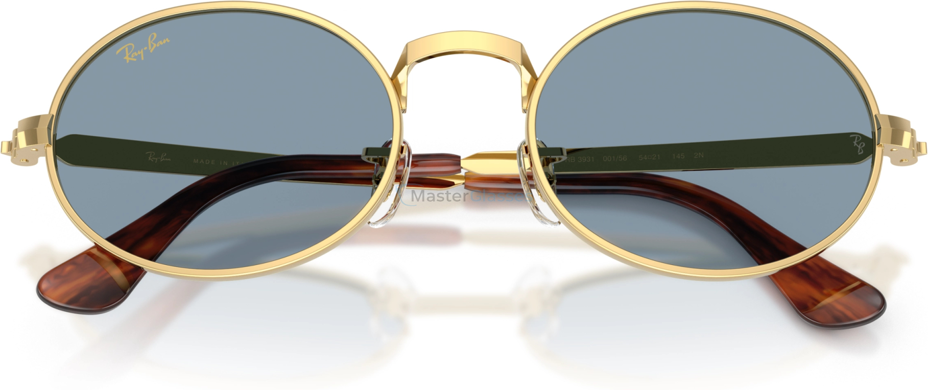 Солнцезащитные очки Ray-Ban RB3931 001/56 Gold