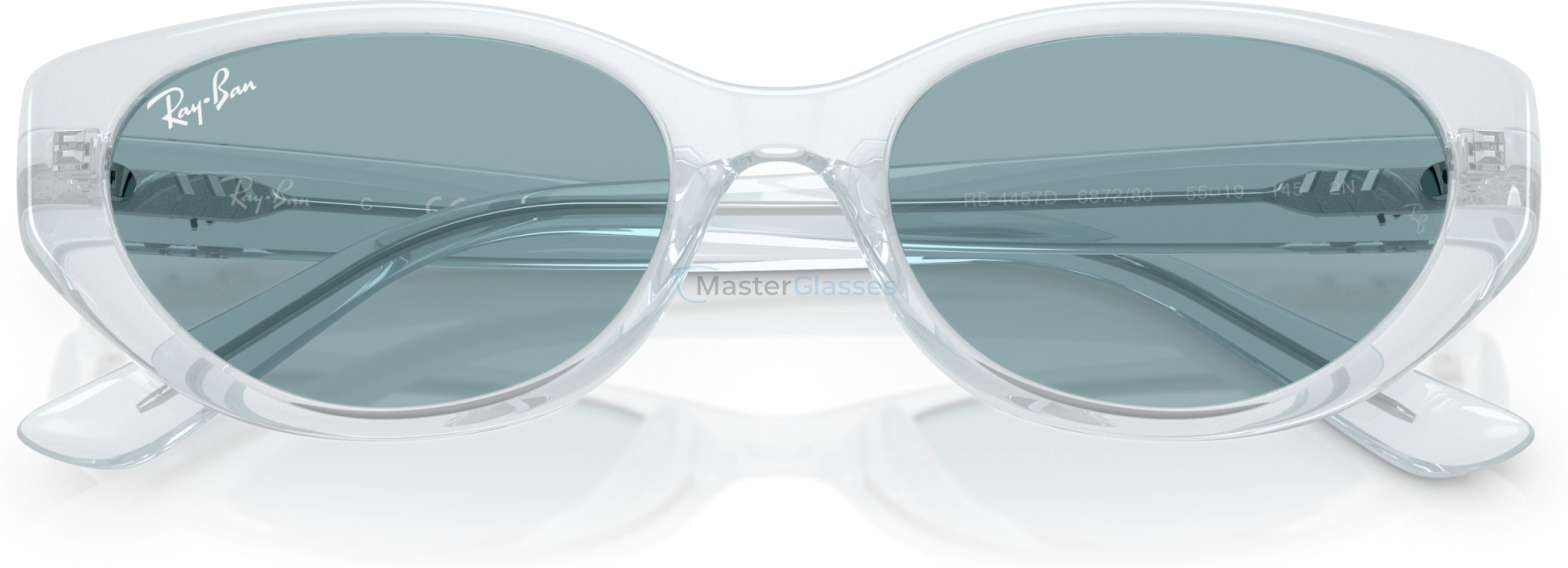 Солнцезащитные очки Ray-Ban RB4457D 687280 Transparent