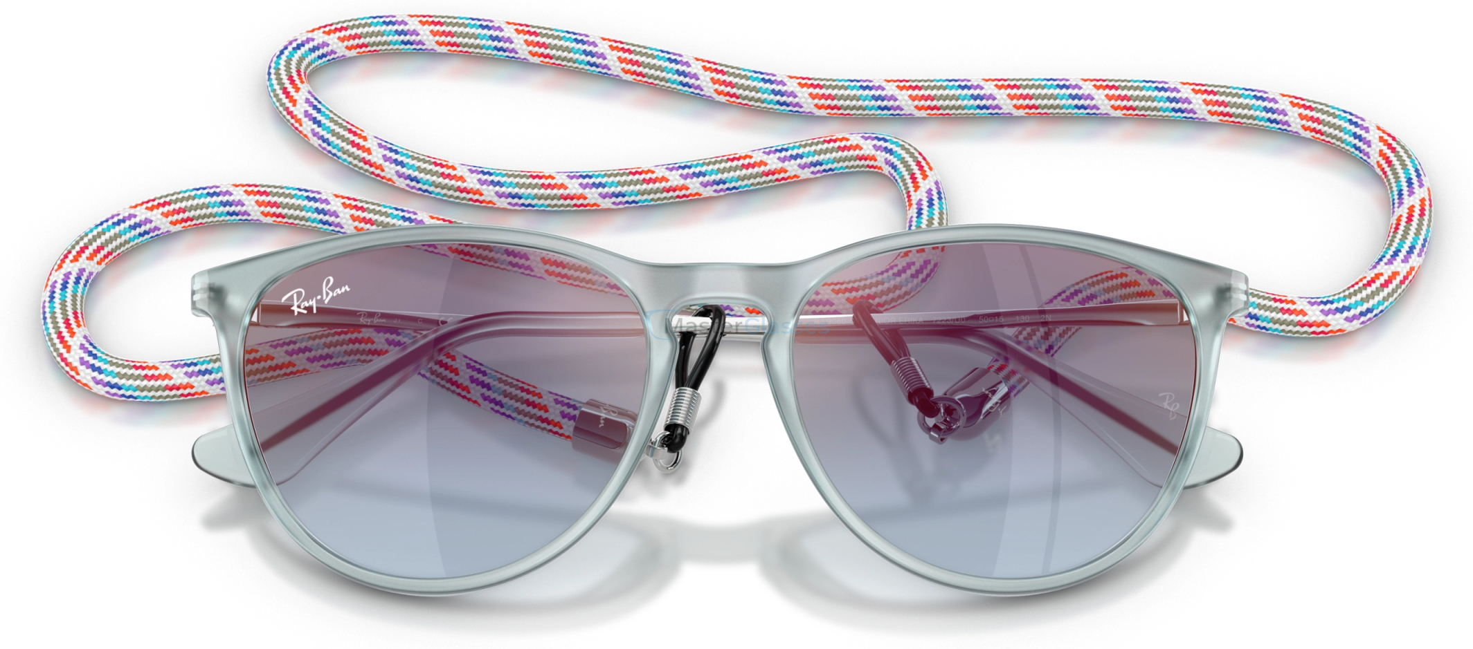 Детские солнцезащитные очки Ray-Ban JUNIOR ERIKA RJ9060S 7223U0 Blue