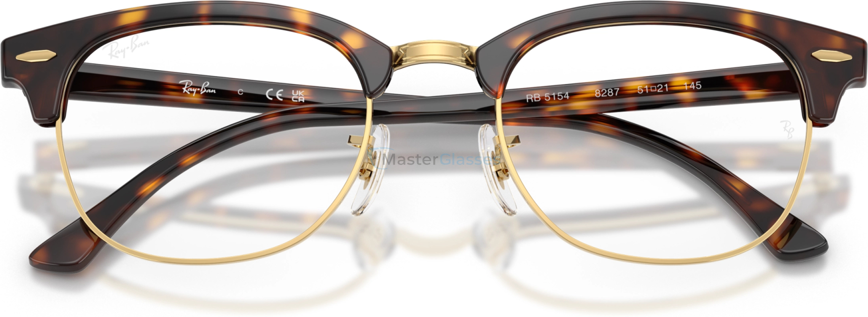 Оправа Ray-Ban CLUBMASTER RX5154 8287 Brown
