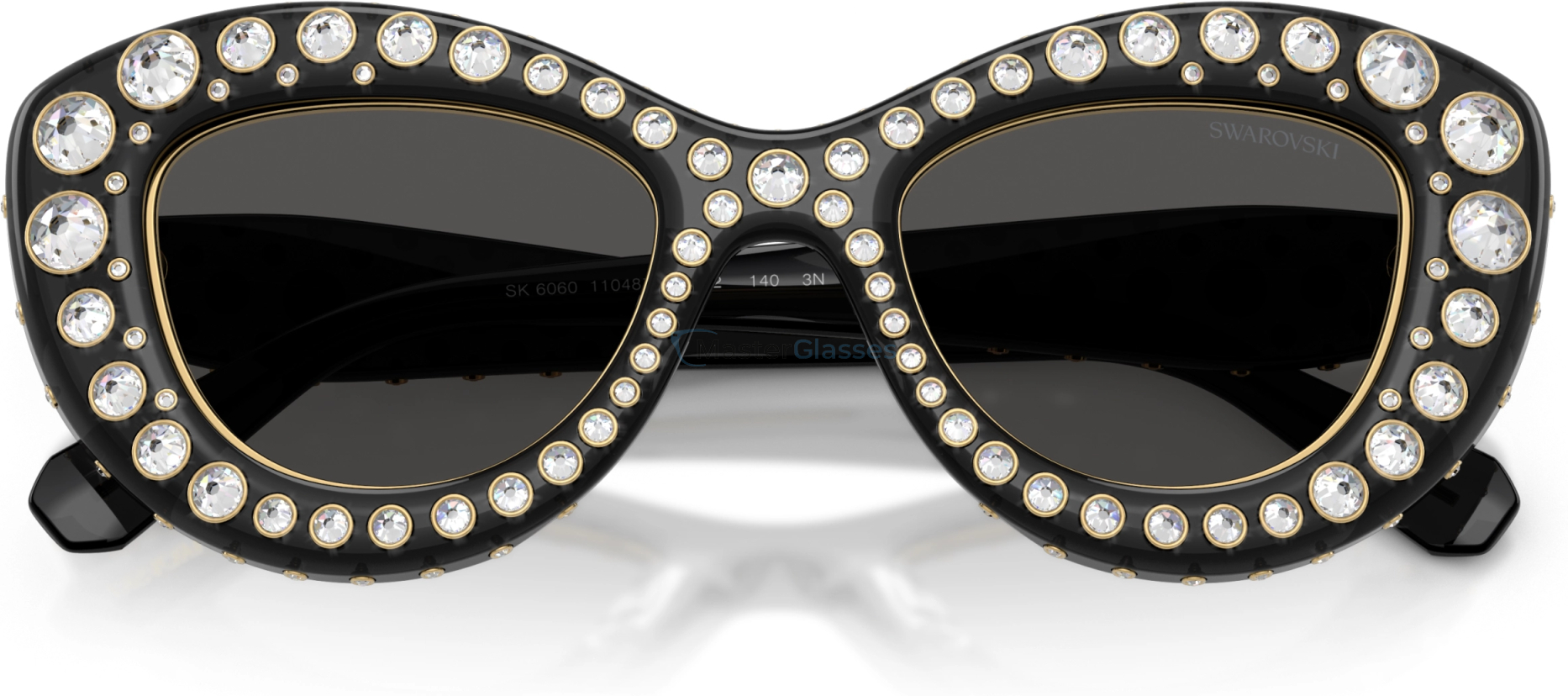 Солнцезащитные очки Swarovski SK6060 110487 Grey