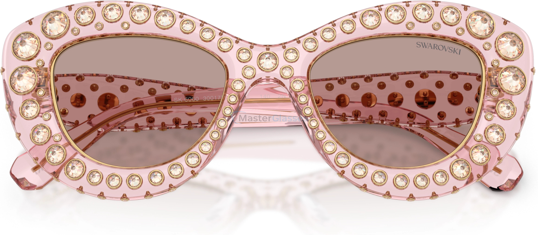 Солнцезащитные очки Swarovski SK6060 30017N Pink