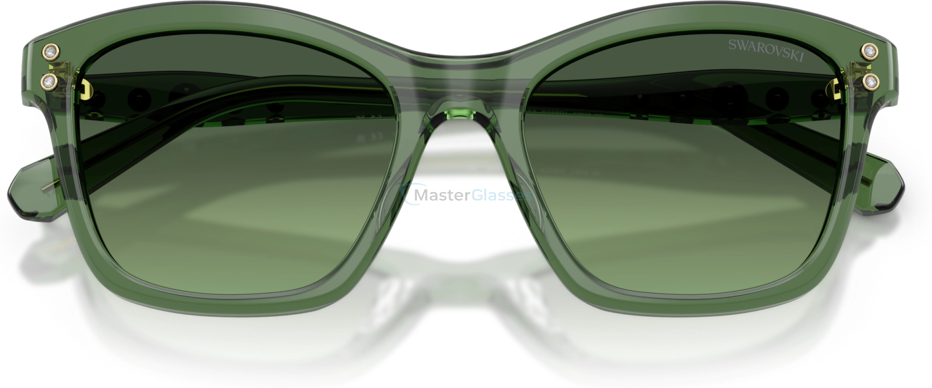 Солнцезащитные очки Swarovski SK6063 10852A Green