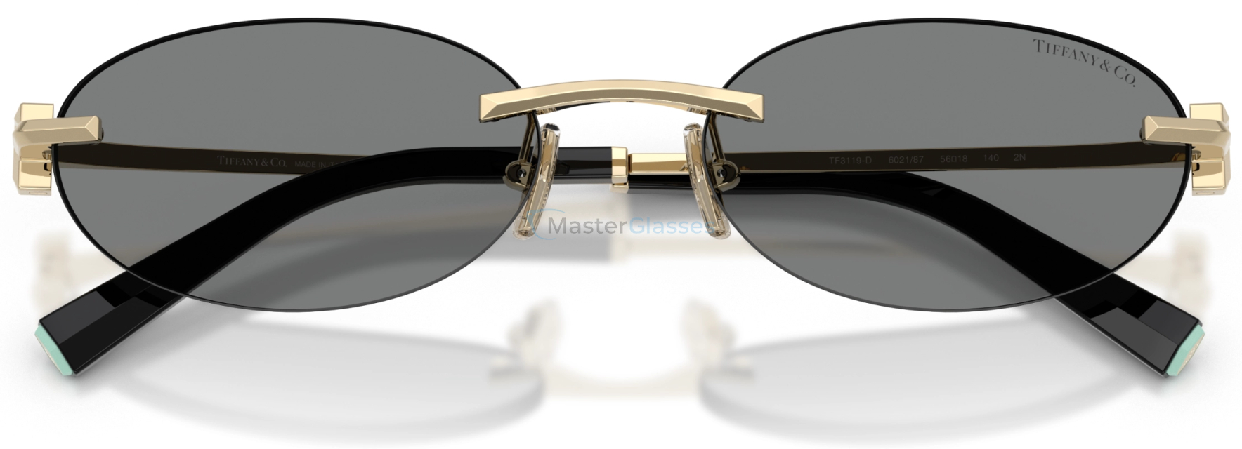 Солнцезащитные очки Tiffany TF3119D 602187 Gold