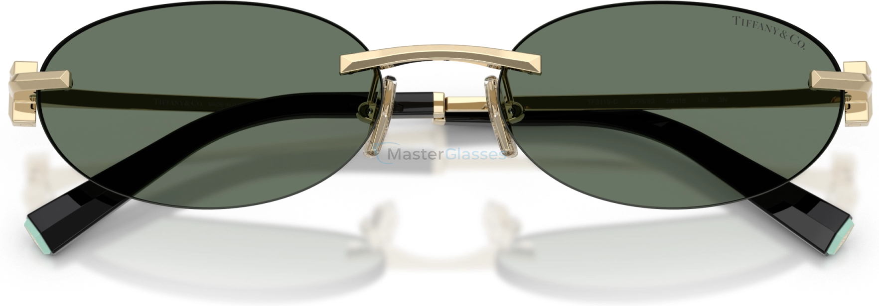 Солнцезащитные очки Tiffany TF3119D 623882 Gold