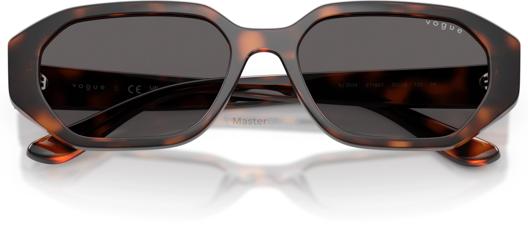Детские солнцезащитные очки Vogue VJ2034 271887 Brown