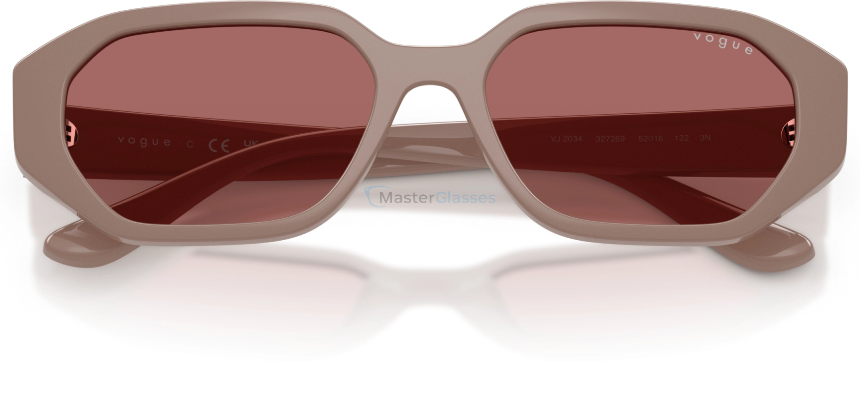 Детские солнцезащитные очки Vogue VJ2034 327269 Brown