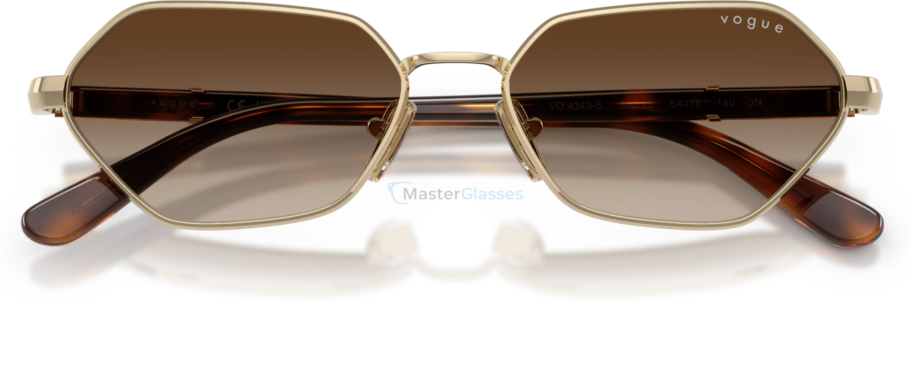 Солнцезащитные очки Vogue VO4349S 848/13 Gold