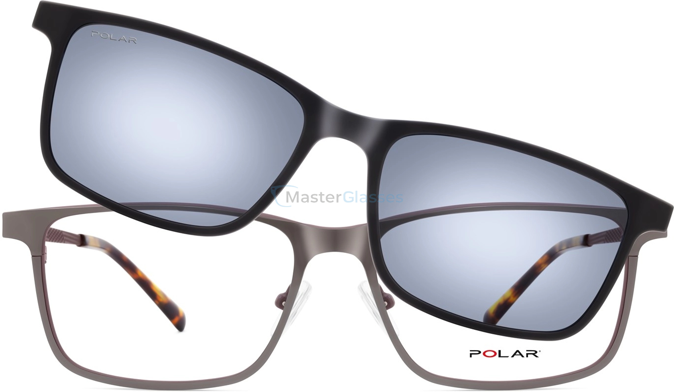 Оправа с солнцезащитным клипоном Polar 8017 col. 22 CLIP-ON