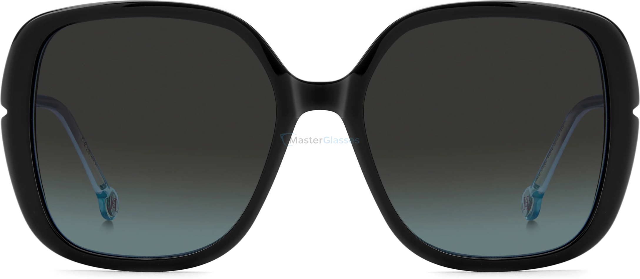 Солнцезащитные очки CAROLINA HERRERA HER 0386/S YCX Teal Black