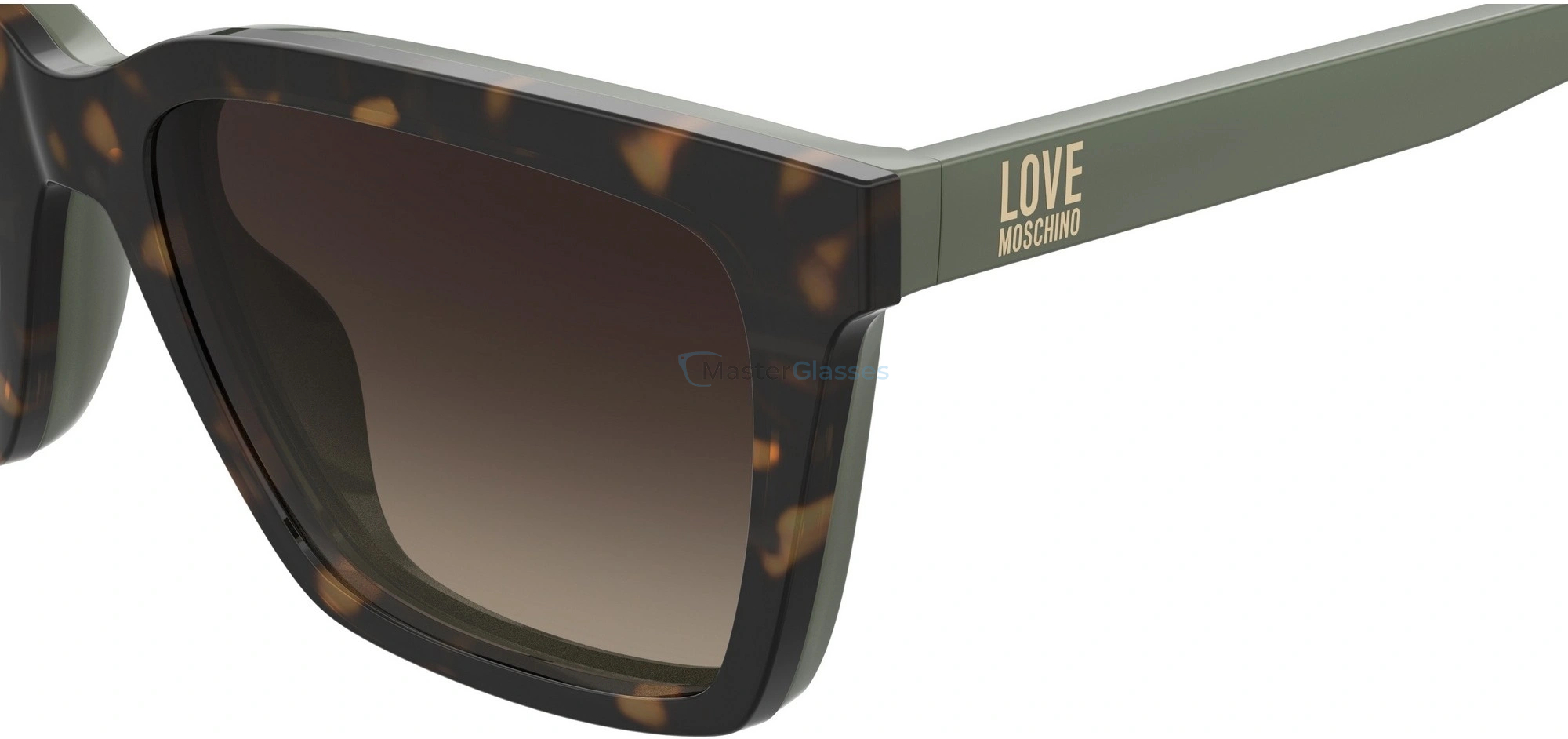 ������ MOSCHINO LOVE MOL661/C PHW Havana Green