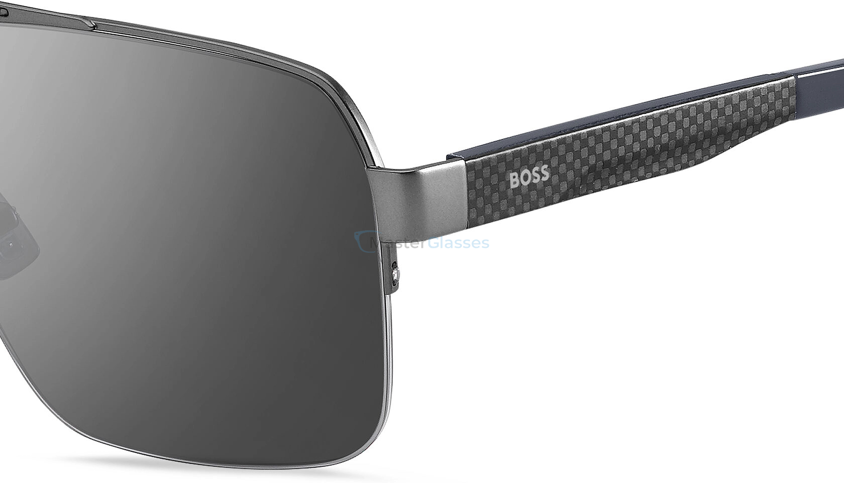 Солнцезащитные очки HUGO BOSS 1767/S R80 Matte Dark Ruthenium