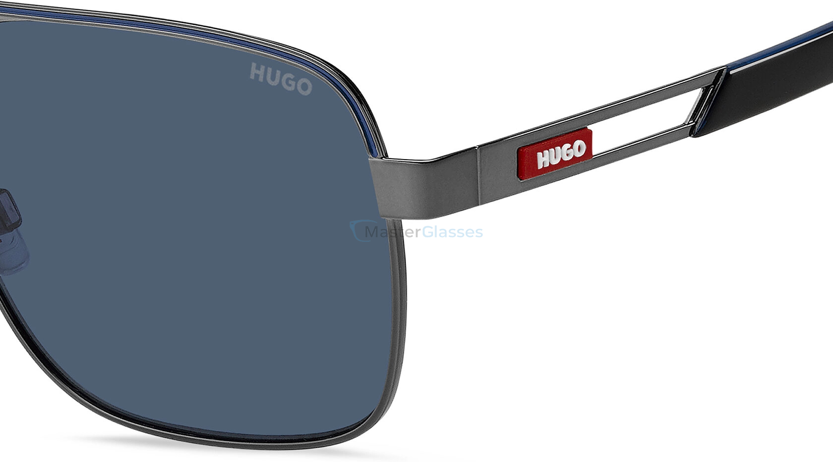 Солнцезащитные очки HUGO BOSS HG 1384/S V81 Dark Ruthenium Black
