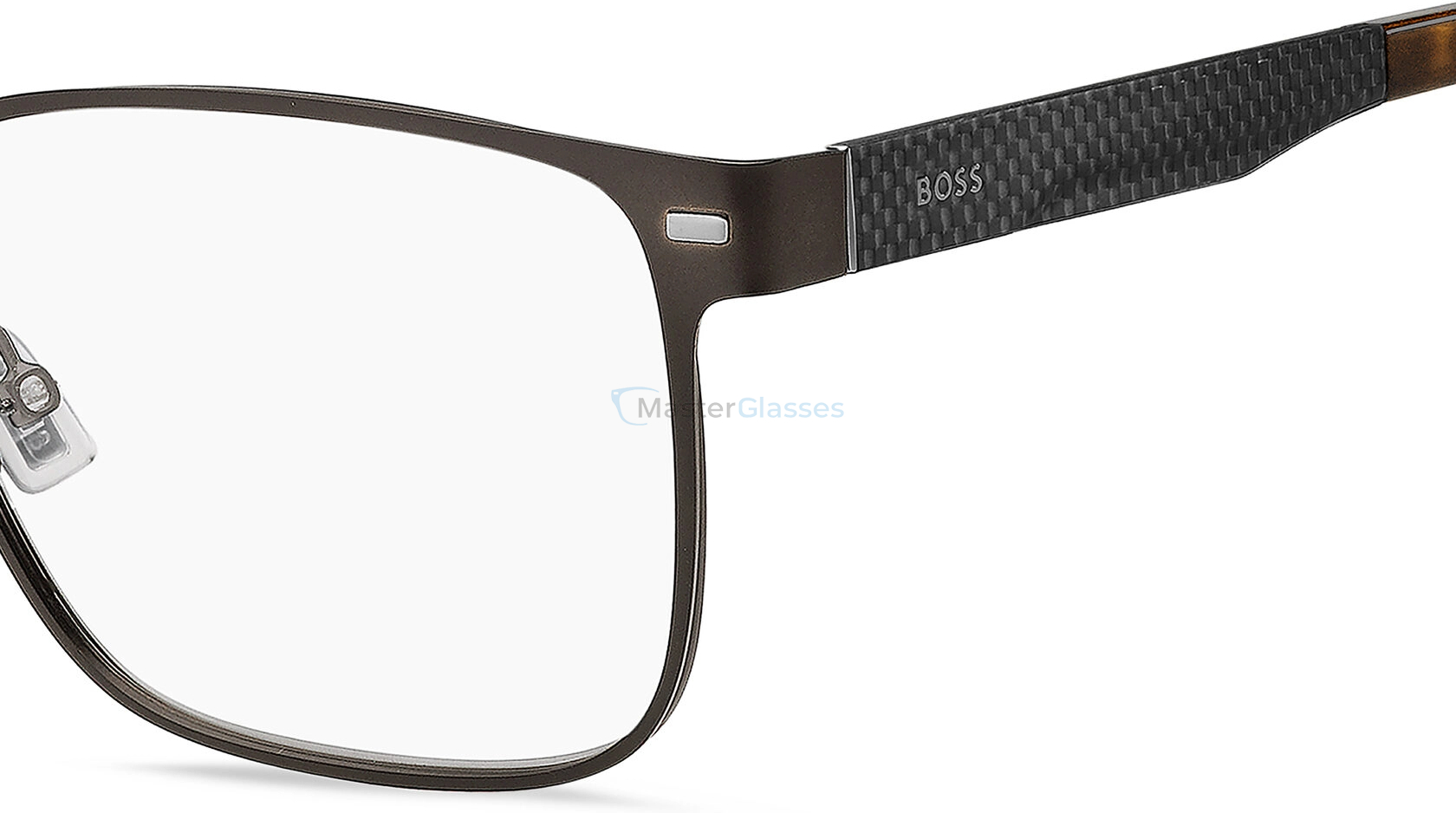 Оправа HUGO BOSS 1842 AMC Matte Brown Palladium