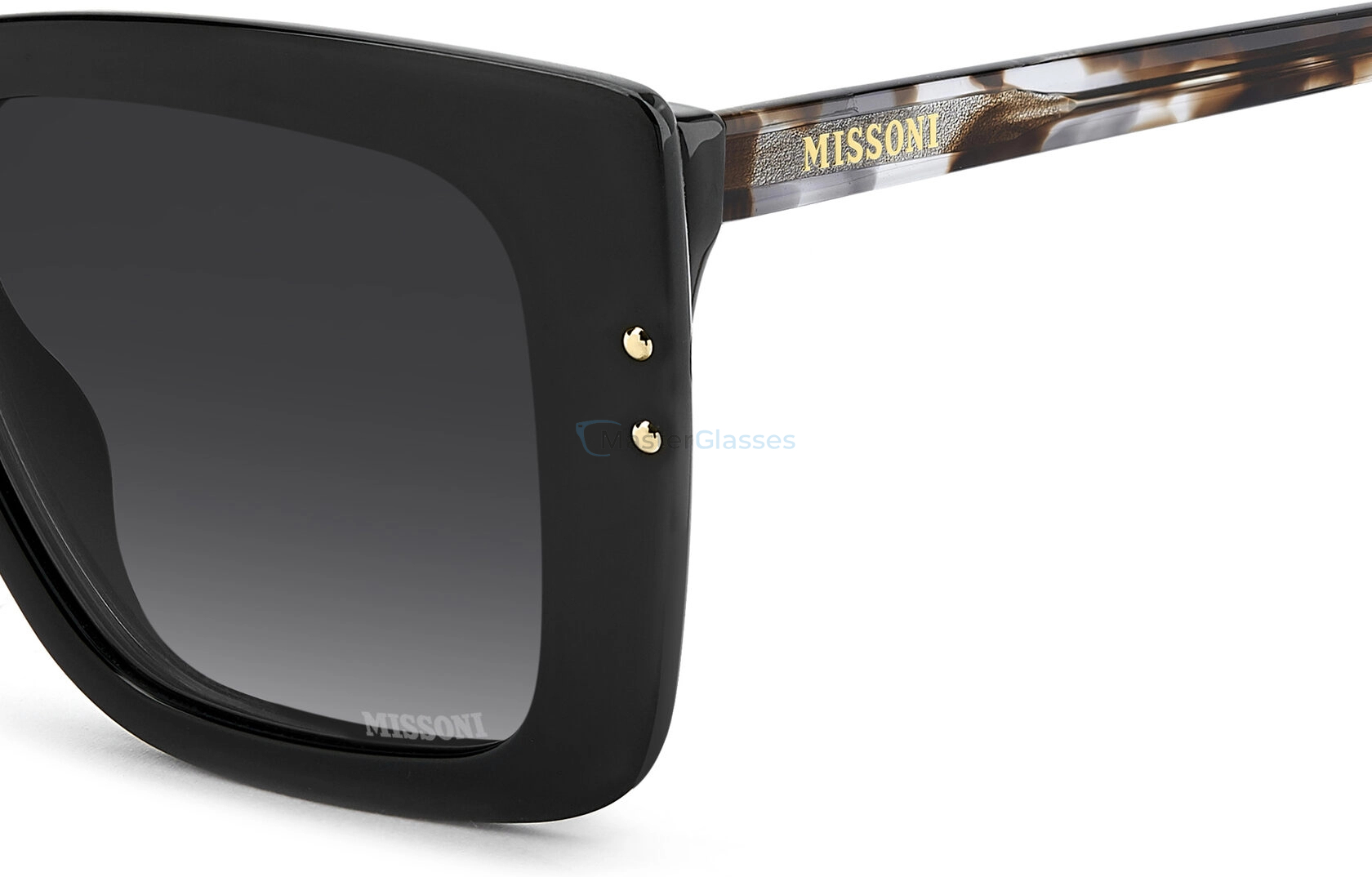 Оправа с солнцезащитным клипоном MISSONI MIS 0251/C 807 BLACK