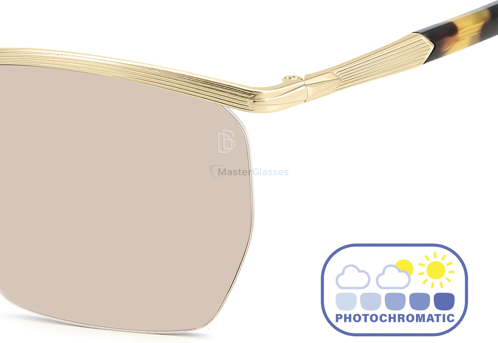 �������������� ���� DAVID BECKHAM DB 1225/S HM2 Gold Honey Havana