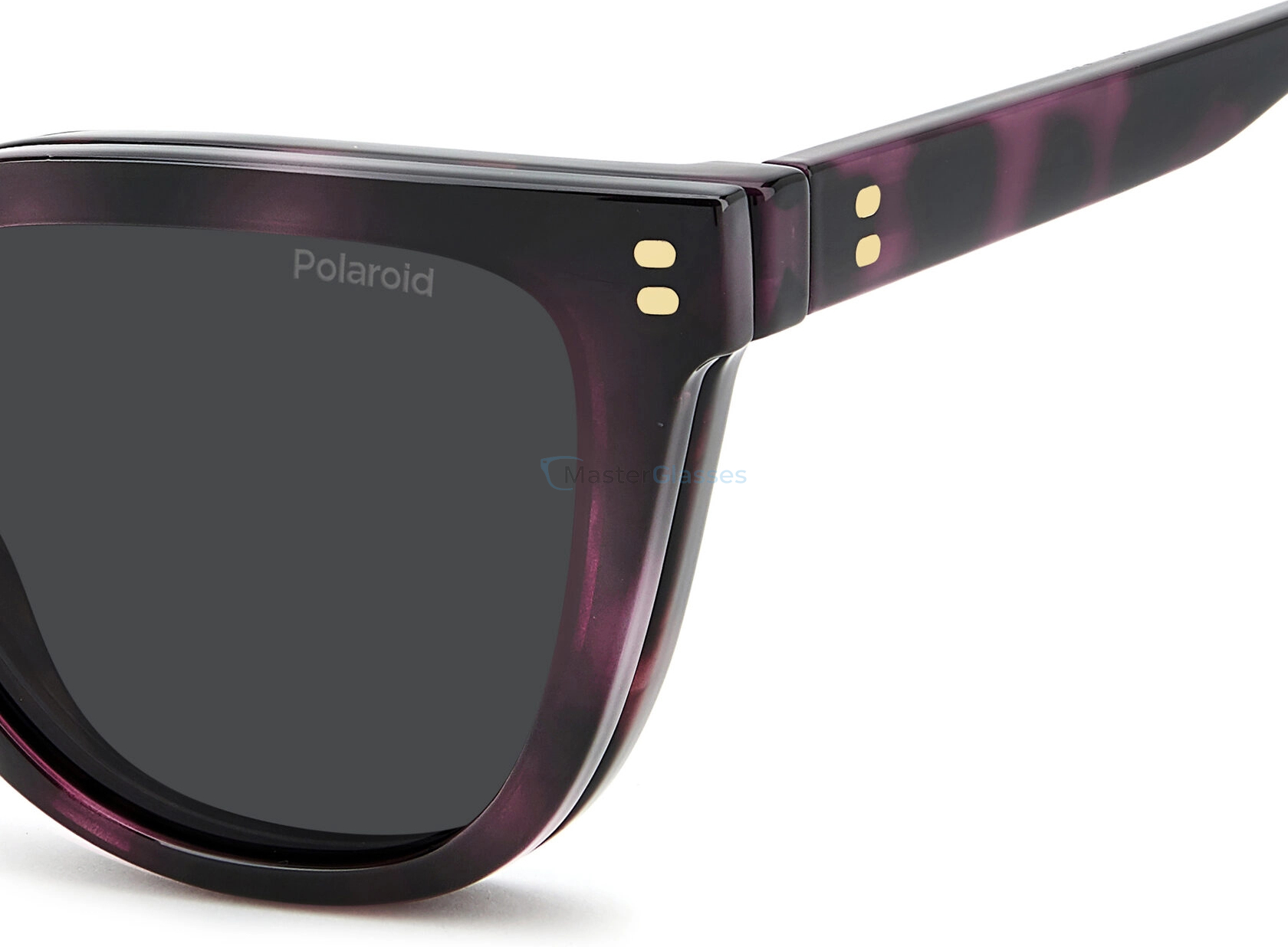 Оправа с солнцезащитным клипоном POLAROID PLD D596/C HKZ Violet Havana