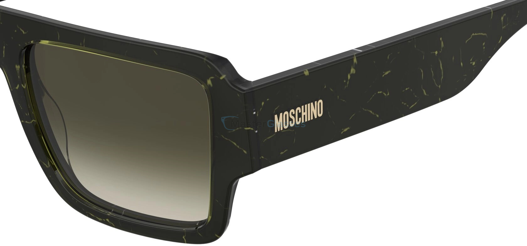 Солнцезащитные очки MOSCHINO MOS213/S UHP Green Marble Black
