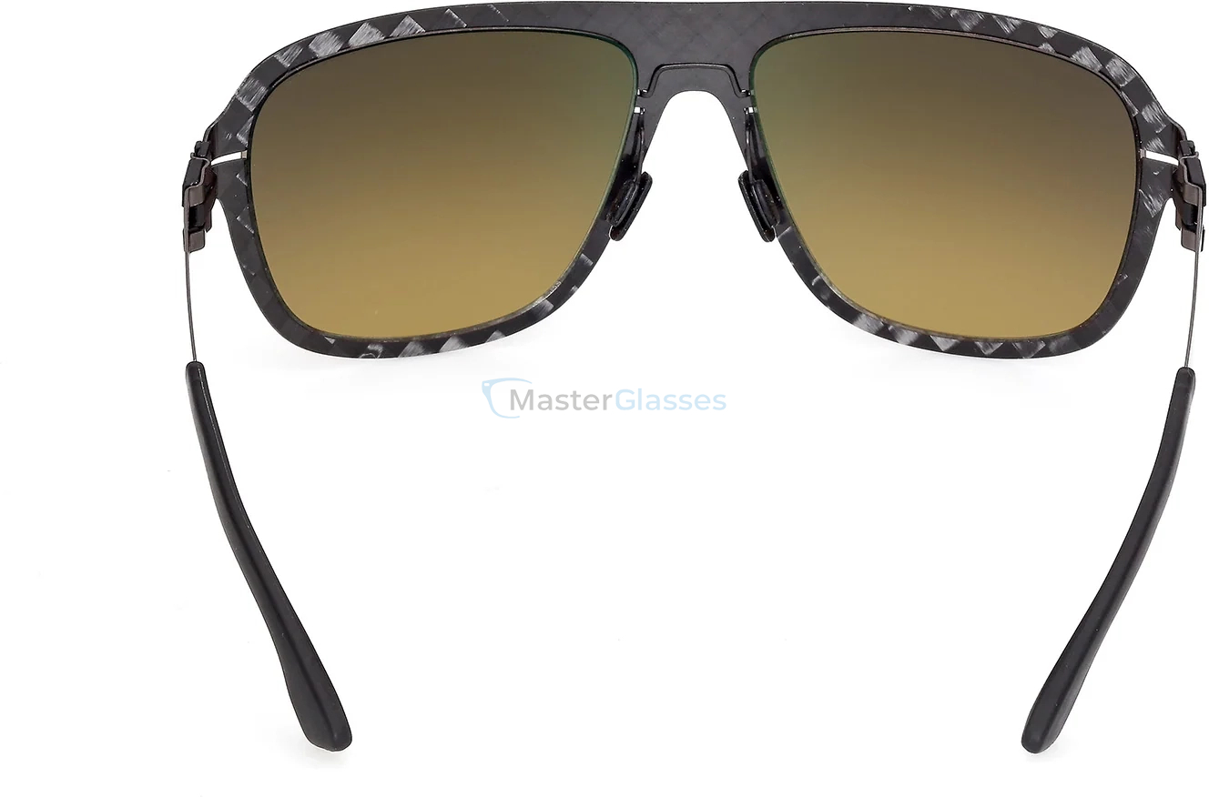Солнцезащитные очки ic! berlin IC FLX S07 Twill Night 45 Graphite 61