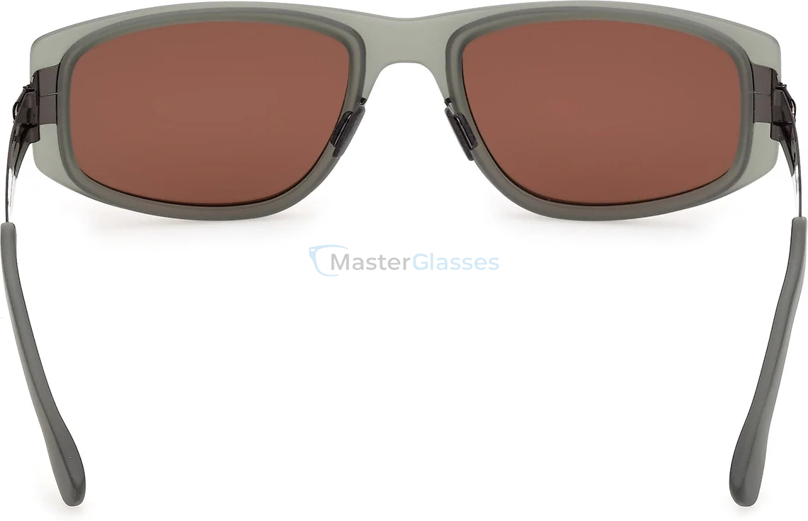 Солнцезащитные очки Ic! Berlin IC Priya Eucalyptus Green Matt Gun Metal Mahogany Brown 55