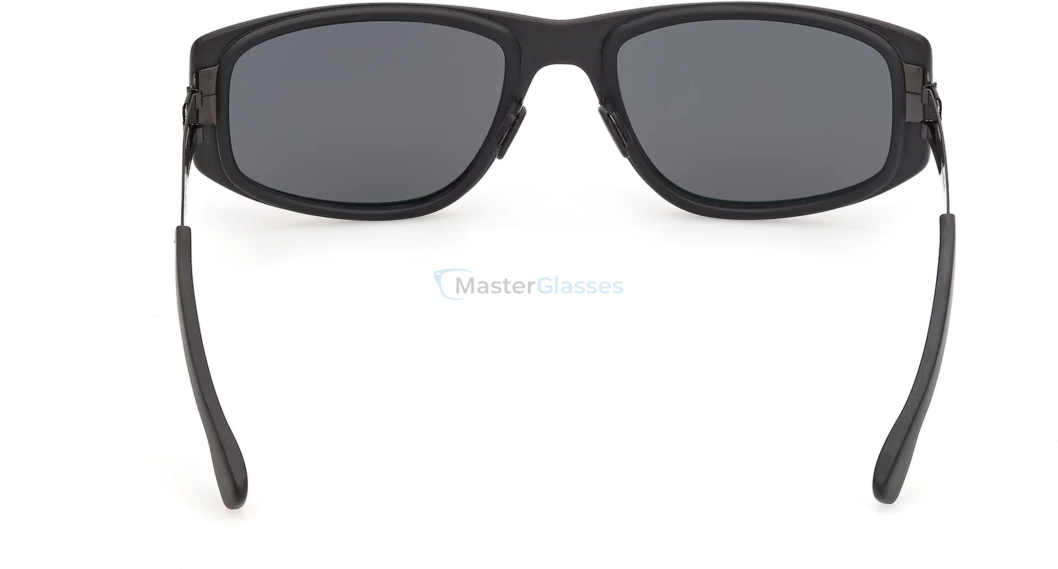 Солнцезащитные очки Ic! Berlin IC Priya Black Coarse Matt Shiny Black Black 55