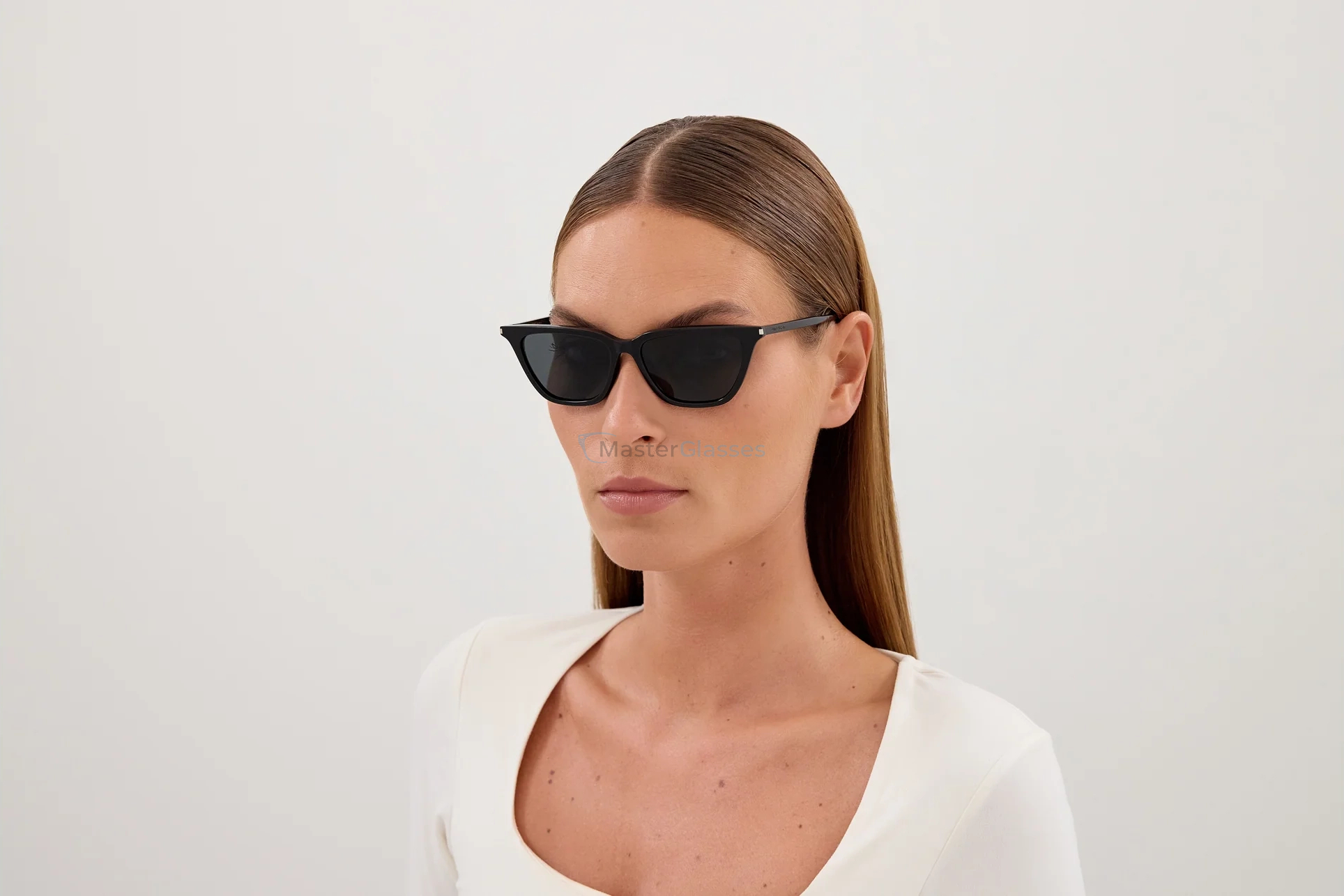 Солнцезащитные очки Saint Laurent SL 889 SULPICE THIN-001 53