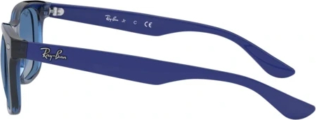 Детские солнцезащитные очки Ray-Ban Junior New Wayfarer RJ9052S 70624L Transparent Blue