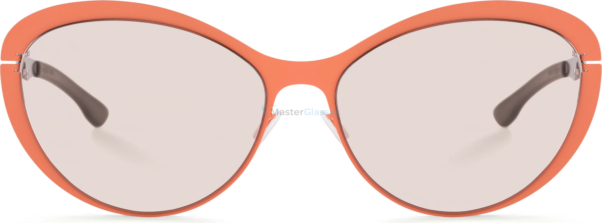 Солнцезащитные очки Ic! Berlin Mauerpark Peach Silver Warm Grey Sanssouci Donnerstag